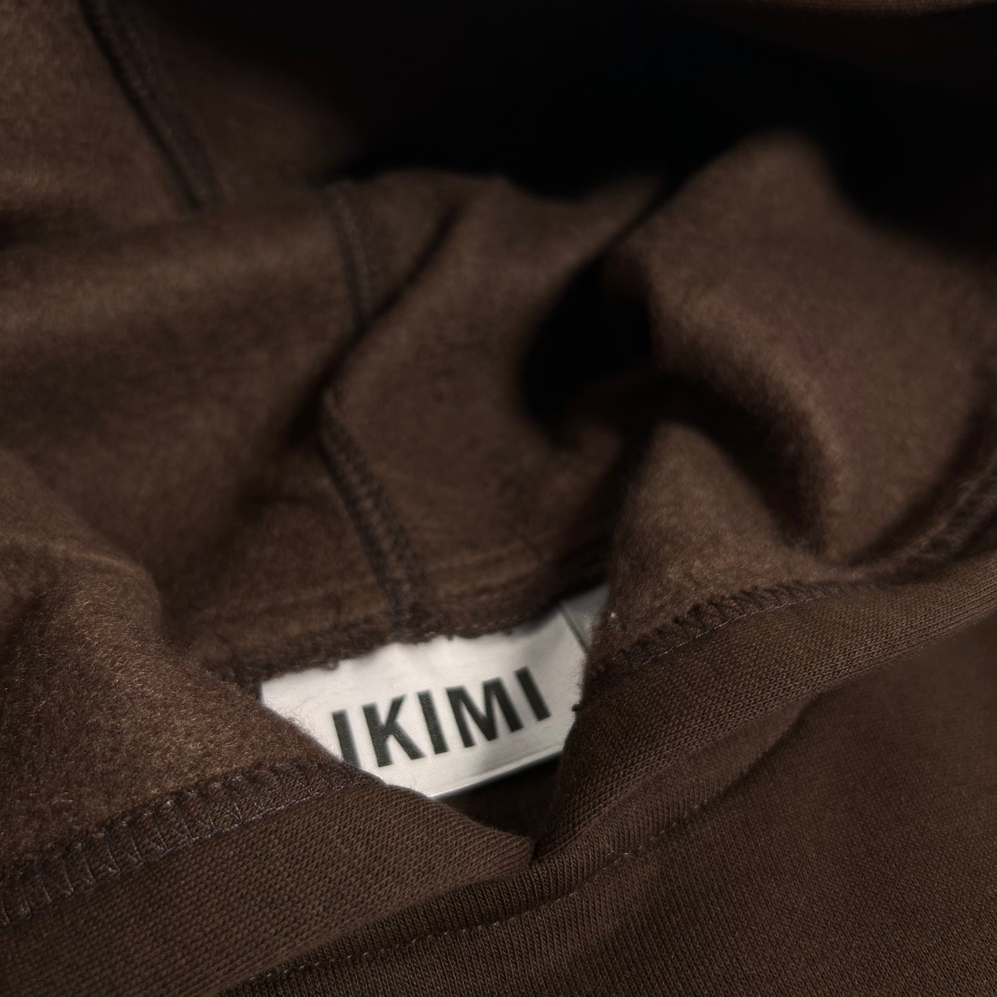 IKIMI, cotton fleece, Oversized Hoodie