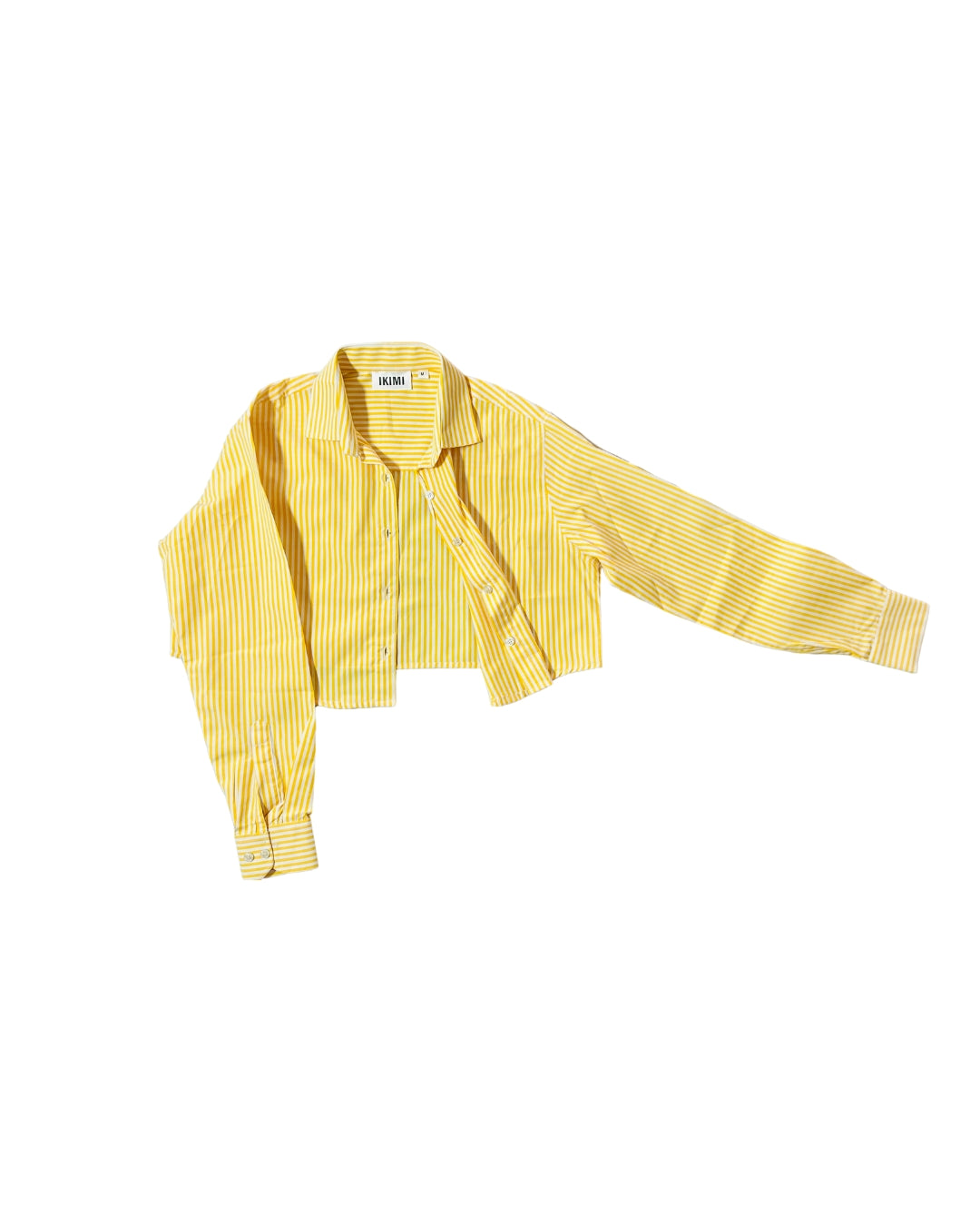 Stripes shirt for women,yellow
