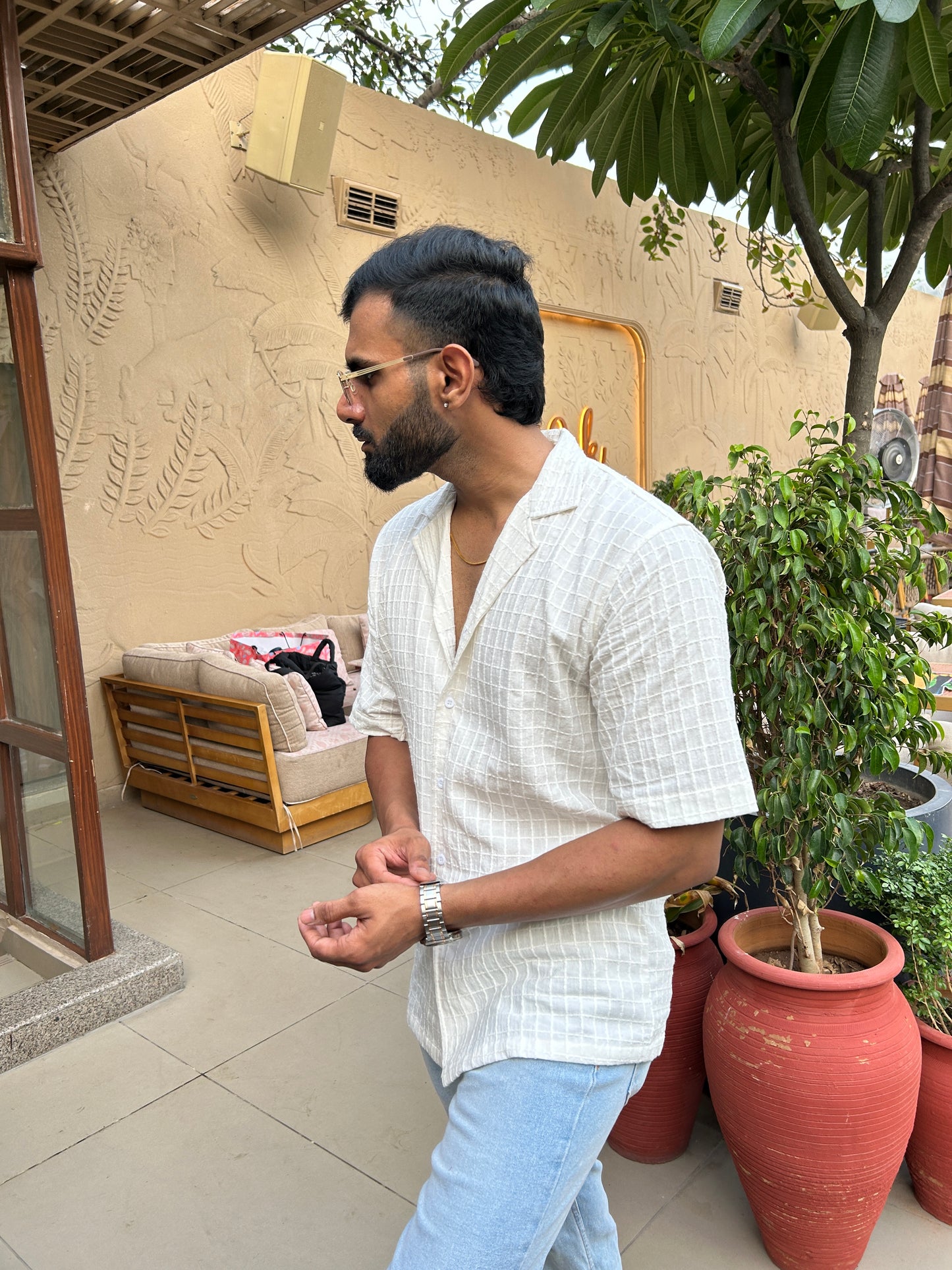 Cotton Textured Shirt